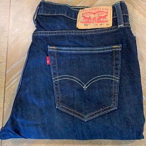 Men’s Levi’s 541 dark blue worn once like new